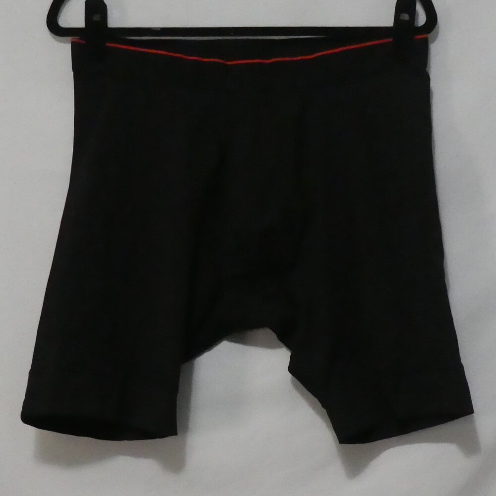 Unbranded | XXL | Black Long Leg Briefs For Men With Red Accent | NWOT